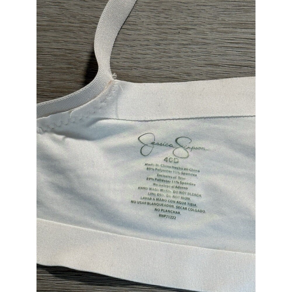 Jessica Simpson 40D Nude T-Shirt Bra Underwire Smooth Full Coverage - Picture 7 of 9
